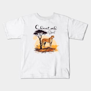 Cheetah Spirit Animal Kids T-Shirt